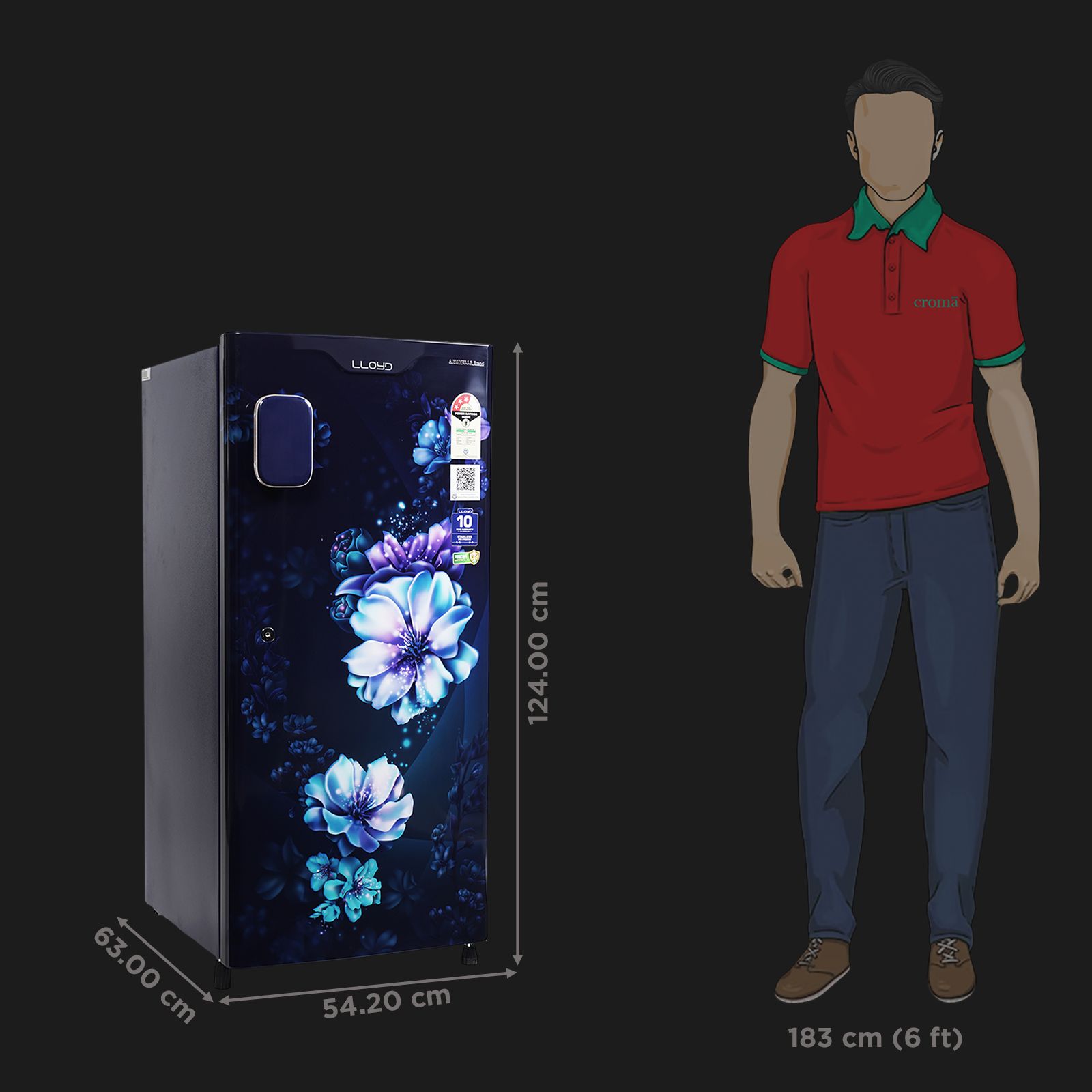 koo＊ Buy LLOYD 188 Litres 3 Star Direct Cool Single Door Refrigerator